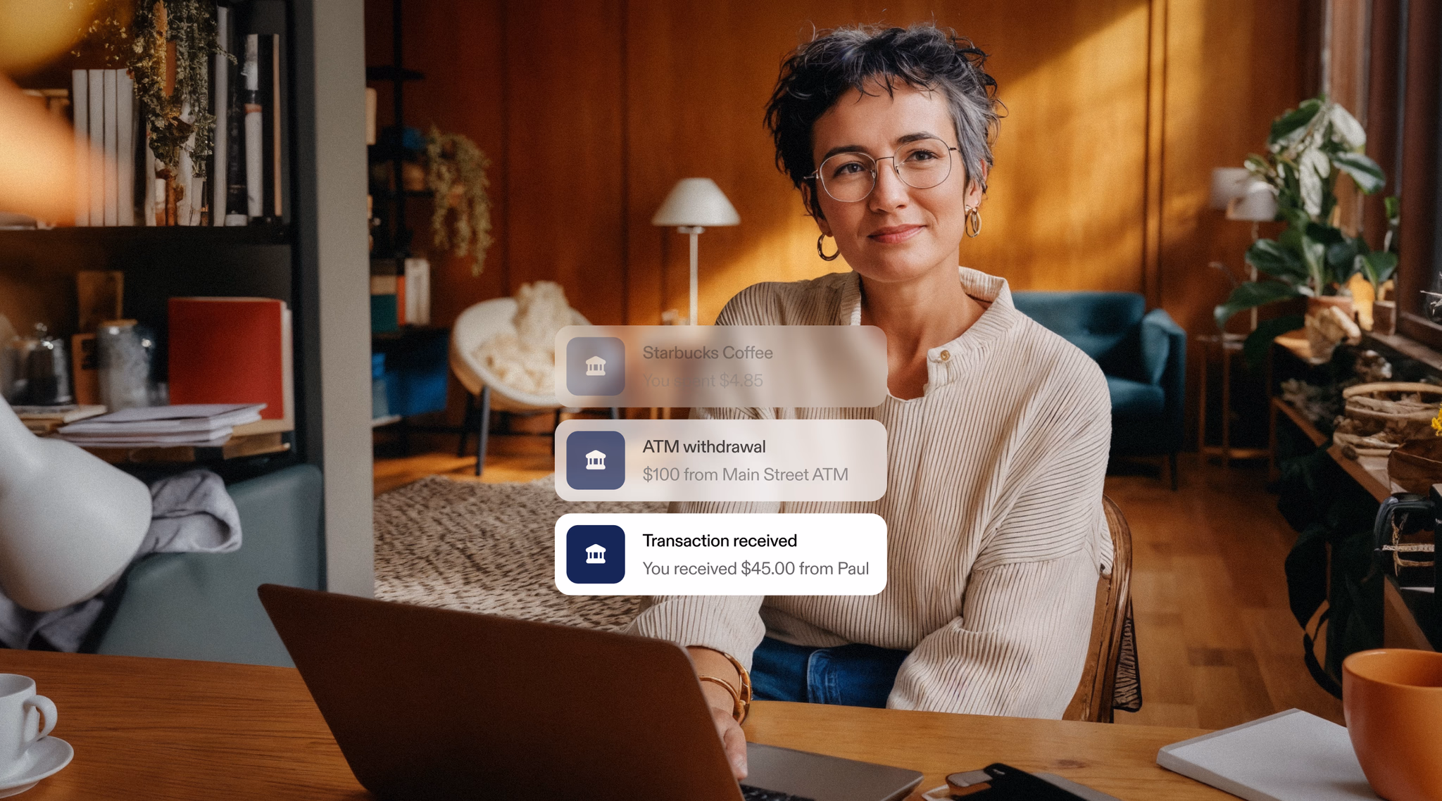 A UI mockup with dashboards displaying aligned marketing, sales, and operations to grow enterprise pipelines and subscription revenue.