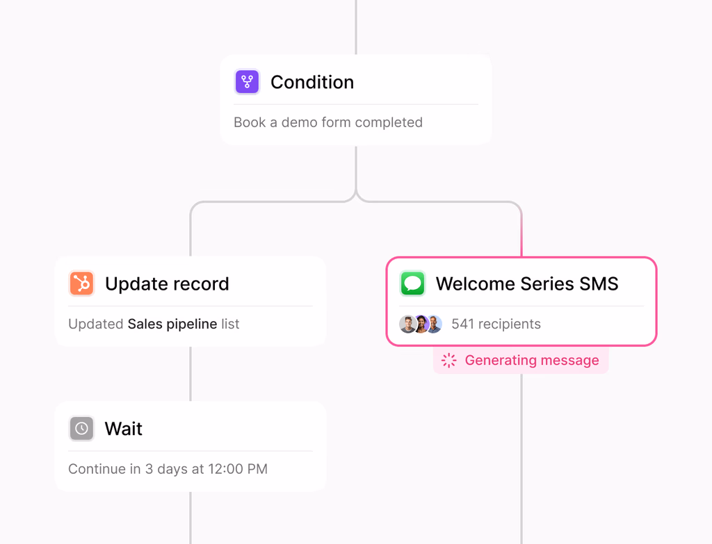 Email inbox with scheduled sends showing delivery times in different time zones, and a simple dashboard for tracking.