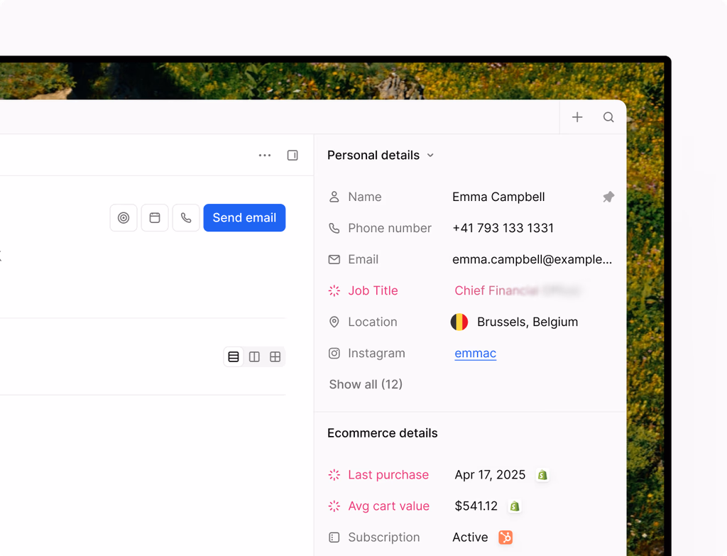 A dashboard showing AI-driven audience suggestions, hidden patterns, and quick testing options.
