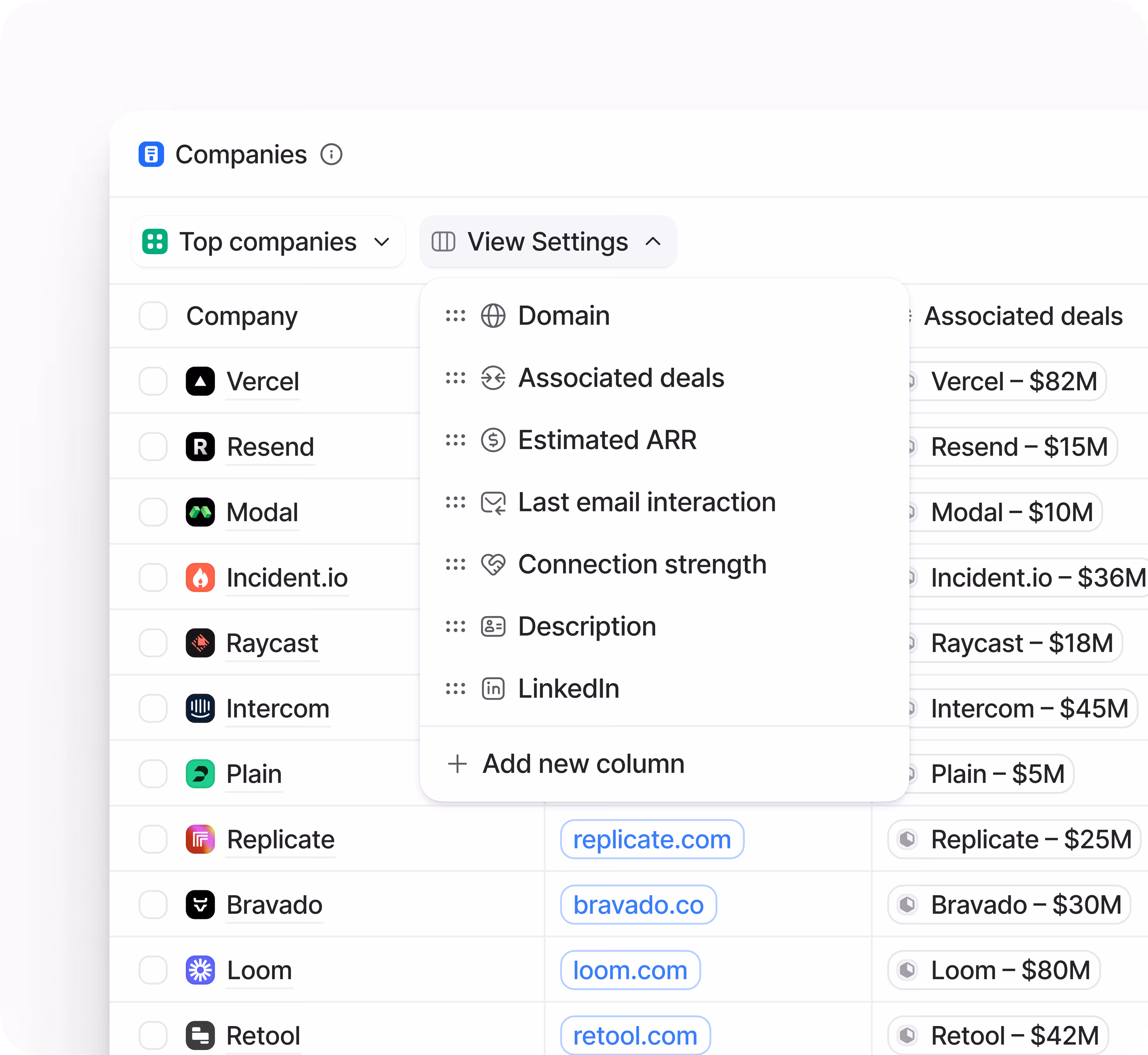 A team email inbox showing customer contact details, past orders, and conversations for a selected email.