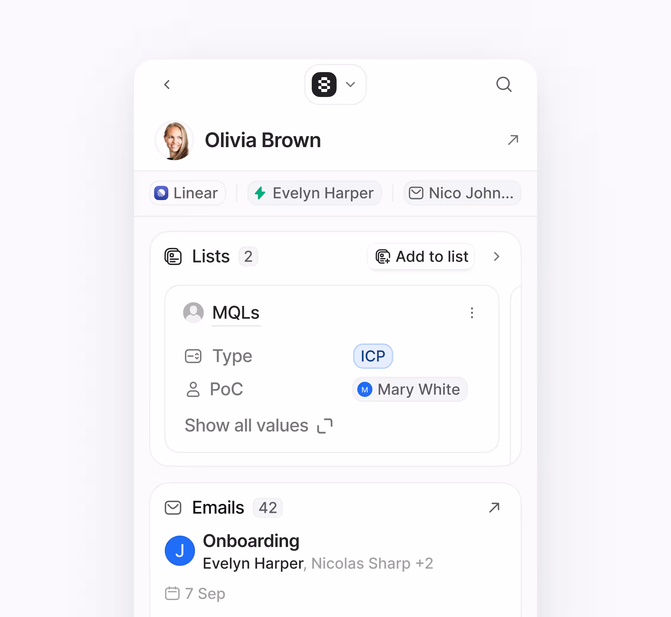 A clean UI showing collaborative dashboards with data, user permissions, and approval workflows.