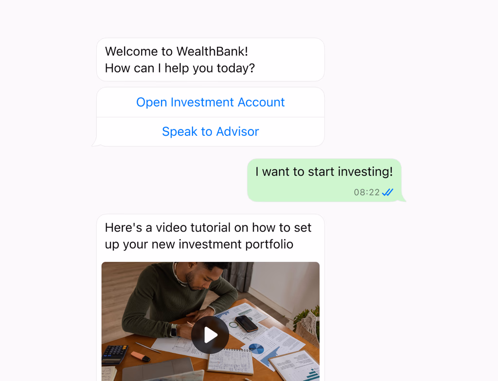 An inbox/CRM with a document link, showing real-time alerts for views and page-by-page engagement data for timely follow-ups.